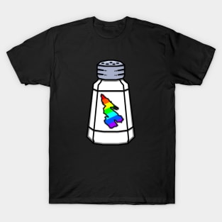 Salt Spring Island, BC - Rainbow Salt Shaker - Colourful - Salt Spring Island T-Shirt